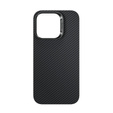 θήκη BENKS Kevlar για iPhone 14 Pro, για MagSafe, Carbon Fiber, μαύρη