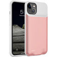 Θήκη μπαταρίας 6500mAh για iPhone 13, ροζ