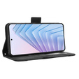 Θήκη με πτερύγιο για Xiaomi Redmi Note 14 4G, Card Slot, μαύρη