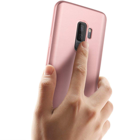 Θήκη για Samsung Galaxy S9+ Plus, Suritch Full Body, ροζ rose gold