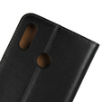 Θήκη με πτερύγιο για Huawei P20 Lite, Split Leather Wallet, μαύρη