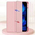 Θήκη για iPad 10.9 2022 10 Gen, Smartcase Hybrid, με χώρο για γραφίδα, ροζ