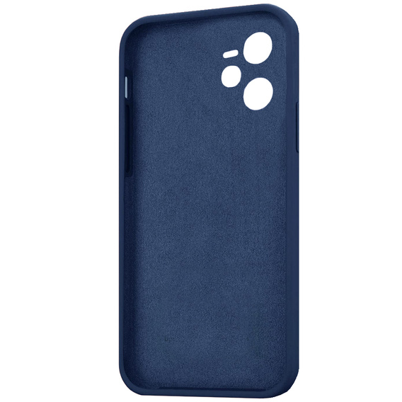 Θήκη για Realme C35, Silicone Lite, σκούρο μπλε