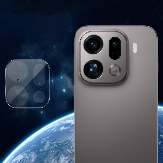 2x Γυαλί ERBORD για τηλέφωνο Oppo Find X9 Pro