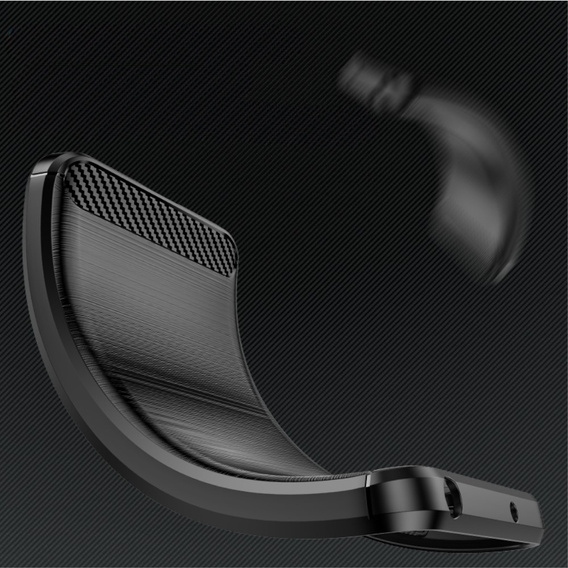Θήκη για Samsung Galaxy S24 FE, Carbon, μαύρη