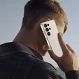 Θήκη για Samsung Galaxy S25 Ultra, GKK Leather, γκρι τιτάνιο