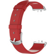 Δερμάτινο λουράκι για Samsung Galaxy Fit 3, Κόκκινο