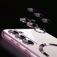 Θήκη για Samsung Galaxy S22, Electro MagSafe, ροζ rose gold + Γυαλί για την οθόνη