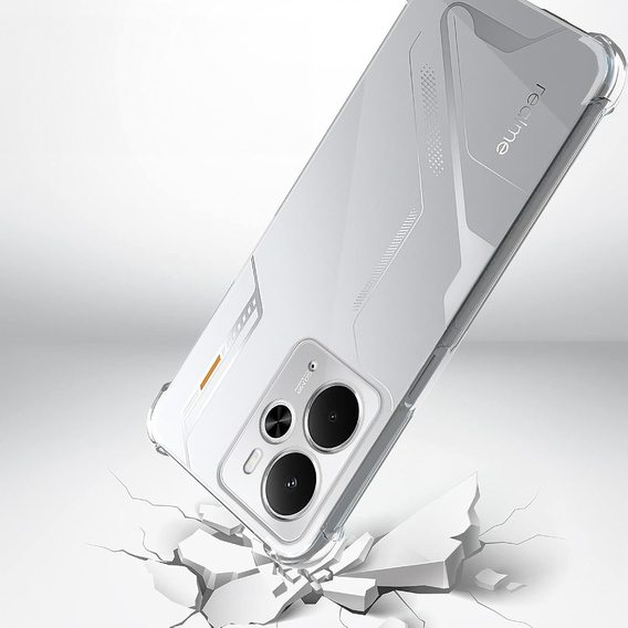 Θήκη για Realme 14 5G / Realme 14T 5G, Dropproof, διαφανής