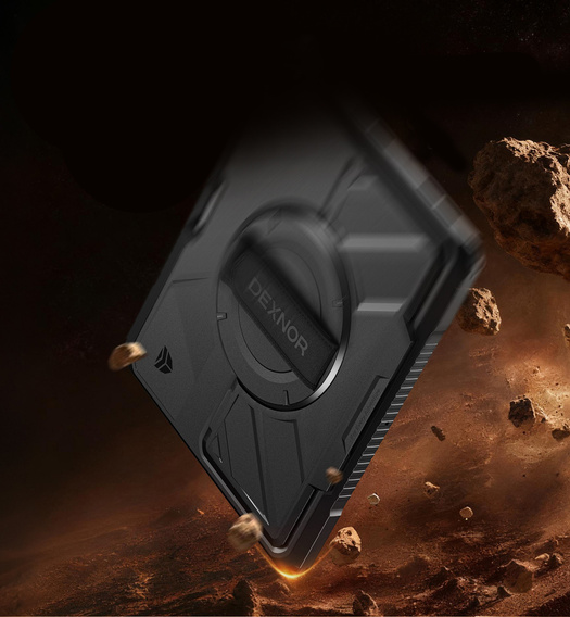 Θήκη Dexnor 360° με ιμάντα και θήκη για γραφίδα για iPad Air 13" 2025/2024 (7/6 γεν.)