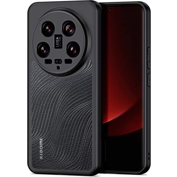 θήκη DuxDucis για το Xiaomi 14 Ultra, Aimo Case, διαφανής / μαύρη