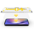 2x Μετριασμένο γυαλί για Samsung Galaxy S24+ Plus / S25+ Plus, ERBORD 9H Easy App