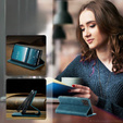 θήκη CASEME για Samsung Galaxy M33 5G, Leather Wallet Case, μπλε