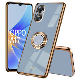 Θήκη για Oppo A17, Electro Ring, μπλε