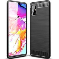 Θήκη για Samsung Galaxy M51, Carbon, μαύρη