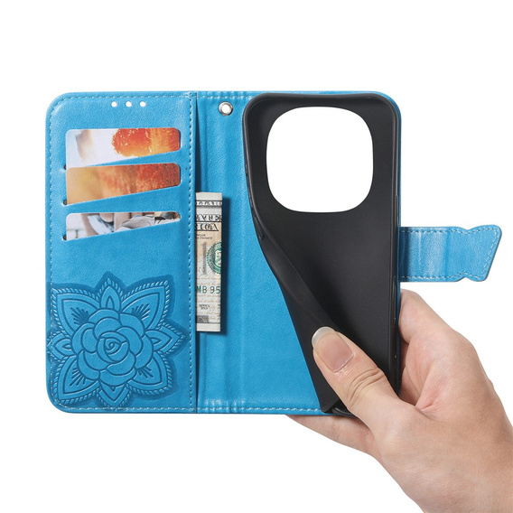 Θήκη με πτυσσόμενο καπάκι Butterfly για Xiaomi Redmi Note 15 Pro Plus 5G / Poco M8 Pro 5G