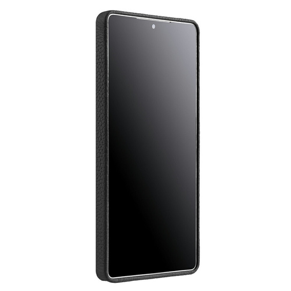 Θήκη MELKCO για Samsung Galaxy S25 Ultra, δερμάτινη, μαύρη