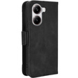 Θήκη με πτερύγιο για Xiaomi Poco X7 Pro 5G, Card Slot, μαύρη