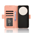 Θήκη με πτερύγιο για Xiaomi 14 Ultra, Card Slot, ροζ