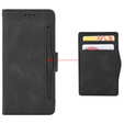 Θήκη με πτερύγιο για Samsung Galaxy A26, Card Slot, μαύρη