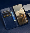θήκη πτερύγιο για Motorola Edge 60 Pro, Wallet Rhombus, μπλε