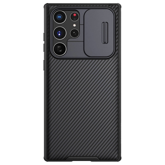 Θήκη για Samsung Galaxy S23 Ultra, θωρακισμένη Nillkin, CamShield Pro, μαύρη