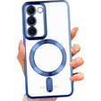Θήκη για Samsung Galaxy S23 Plus, Electro MagSafe, σκούρο μπλε + Γυαλί για την οθόνη
