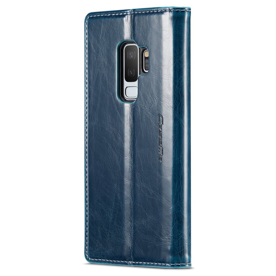 θήκη CASEME για Samsung Galaxy S9+ Plus, Waxy Textured, μπλε
