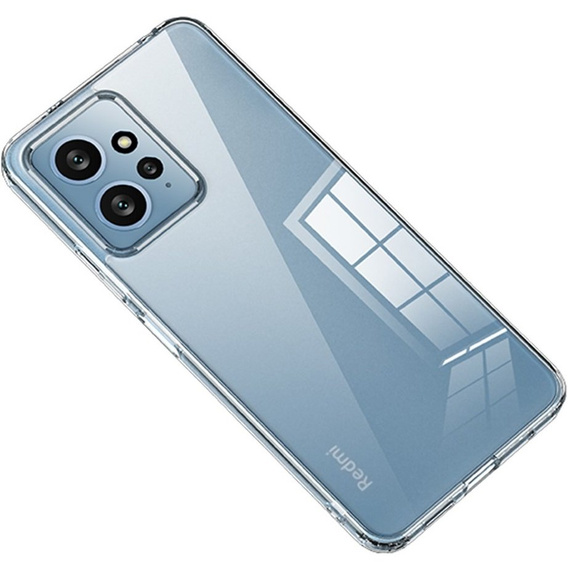Θήκη για Xiaomi Redmi Note 12 4G, Fusion Hybrid, διαφανής