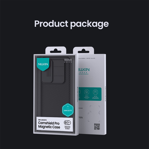 θήκη Nillkin για Samsung Galaxy S25 FE, CamShield Pro MagSafe, μαύρη