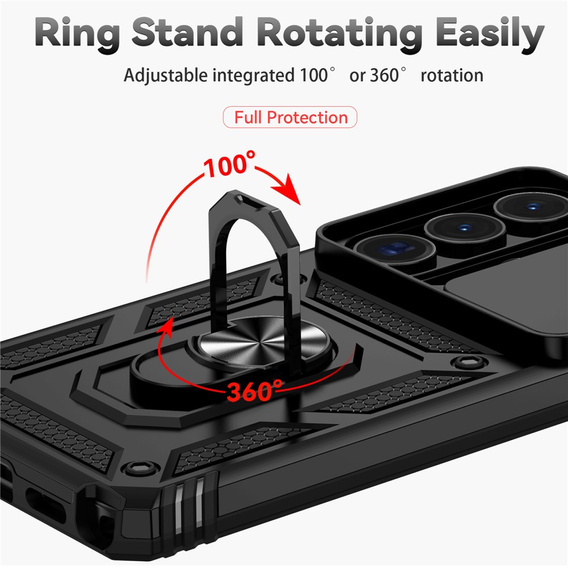 Θήκη με βάση και προστατευτικό φακού για Samsung Galaxy S26 Ultra