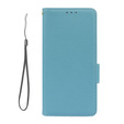 Θήκη με πτερύγιο για Xiaomi Redmi Note 12 5G / POCO X5 5G, Wallet Litchi Magnet, μπλε
