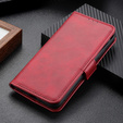 Θήκη με πτερύγιο για Motorola Moto G53 5G / G13 / G23, Wallet, κόκκινη