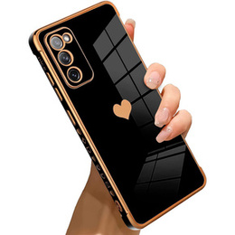 Θήκη για Samsung Galaxy S20 FE, Electro heart, μαύρη