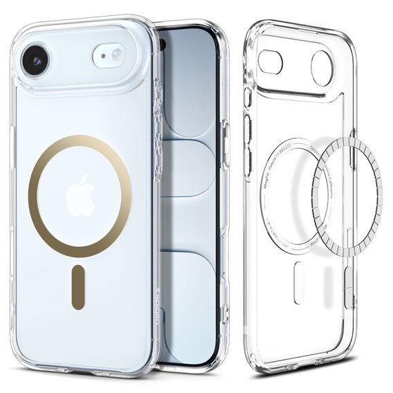 Θήκη Spigen Ultra Hybrid MagSafe για iPhone Air, Διαφανής / Χρυσή