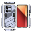 Θήκη για Xiaomi Redmi Note 13 Pro 4G / Xiaomi Redmi Note 14S / Xiaomi Poco M6 Pro 4G, Military kickstand, σκούρο μπλε