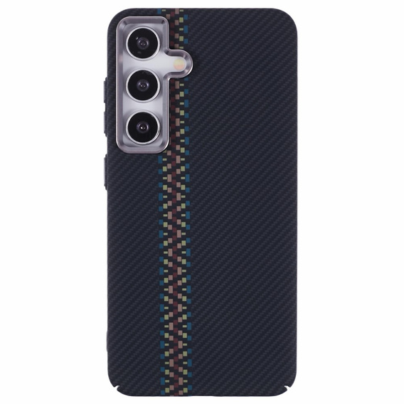 Θήκη για Samsung S25+ Plus, ανθρακονήματα MagSafe, μαύρη