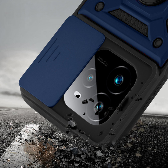 Θήκη για Realme GT 7 Pro, CamShield Slide, μπλε