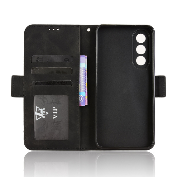 Θήκη με πτερύγιο για OnePlus Nord 5, Card Slot, μαύρη