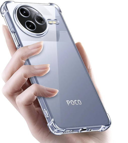 Θήκη για Xiaomi Poco F7 Pro, Dropproof, διαφανής