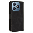 Θήκη με πτερύγιο για Realme C61, Card Slot, μαύρη