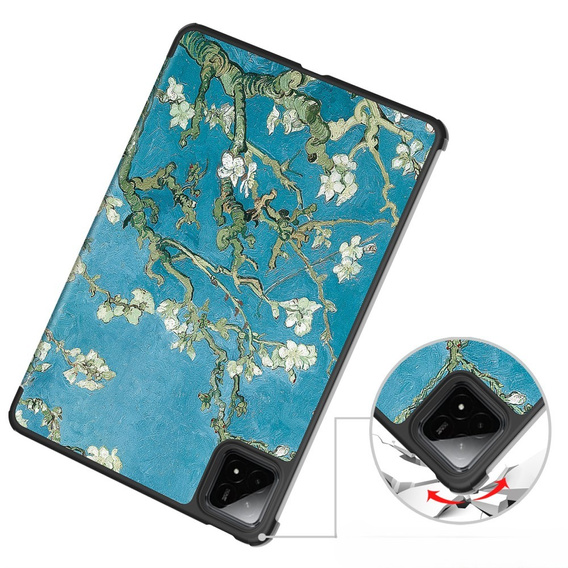 Θήκη για Xiaomi Pad 7 / Xiaomi Pad 7 Pro, Smartcase, Flowers