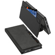 Θήκη με πτυσσόμενο καπάκι GKK Card Slot Wallet για Samsung Galaxy S26 Ultra, μαύρο άνθρακα
