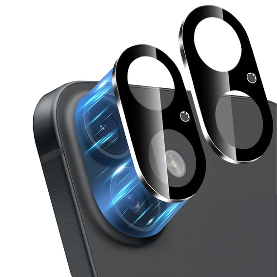 Μετριασμένο γυαλί για κάμερα για το iPhone 16 Pro / 16 Pro Max, διαφανής