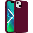 Θήκη για iPhone 14, Silicone Lite, κόκκινη