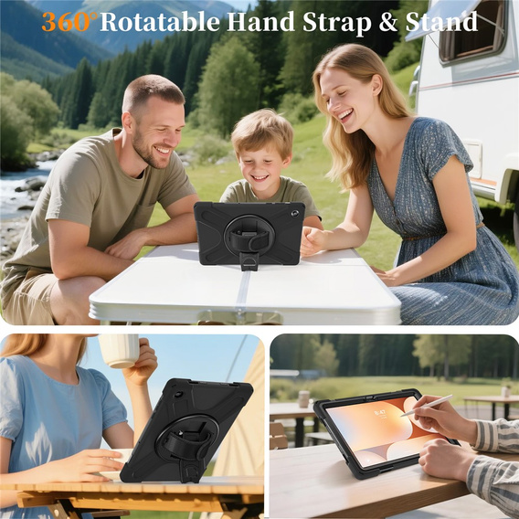 Θήκη με βάση και ιμάντα ώμου για Samsung Galaxy Tab A11+