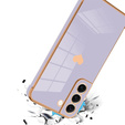 Θήκη για Samsung Galaxy S22, Electro heart, μωβ