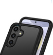Θήκη για Samsung Galaxy S24, Shockproof, με μεμβράνη, μαύρη