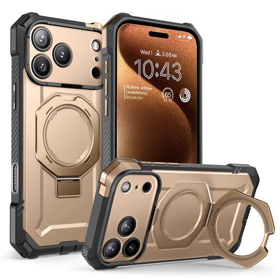 Θήκη Supcase για iPhone 17 Pro Max, Unicorn Beetle Grip Mag, Χρυσό της ερήμου