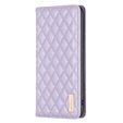 Θήκη με πτερύγιο για Samsung Galaxy S25 Ultra, Wallet, BINFEN COLOR, μωβ